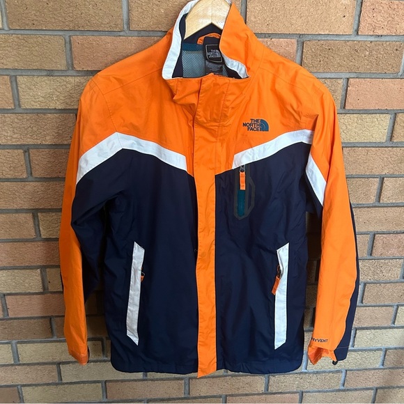 The North Face Boundary Tri Climate Ski Jacket (Outer Only) Orange Boy’s Size L - Picture 1 of 7